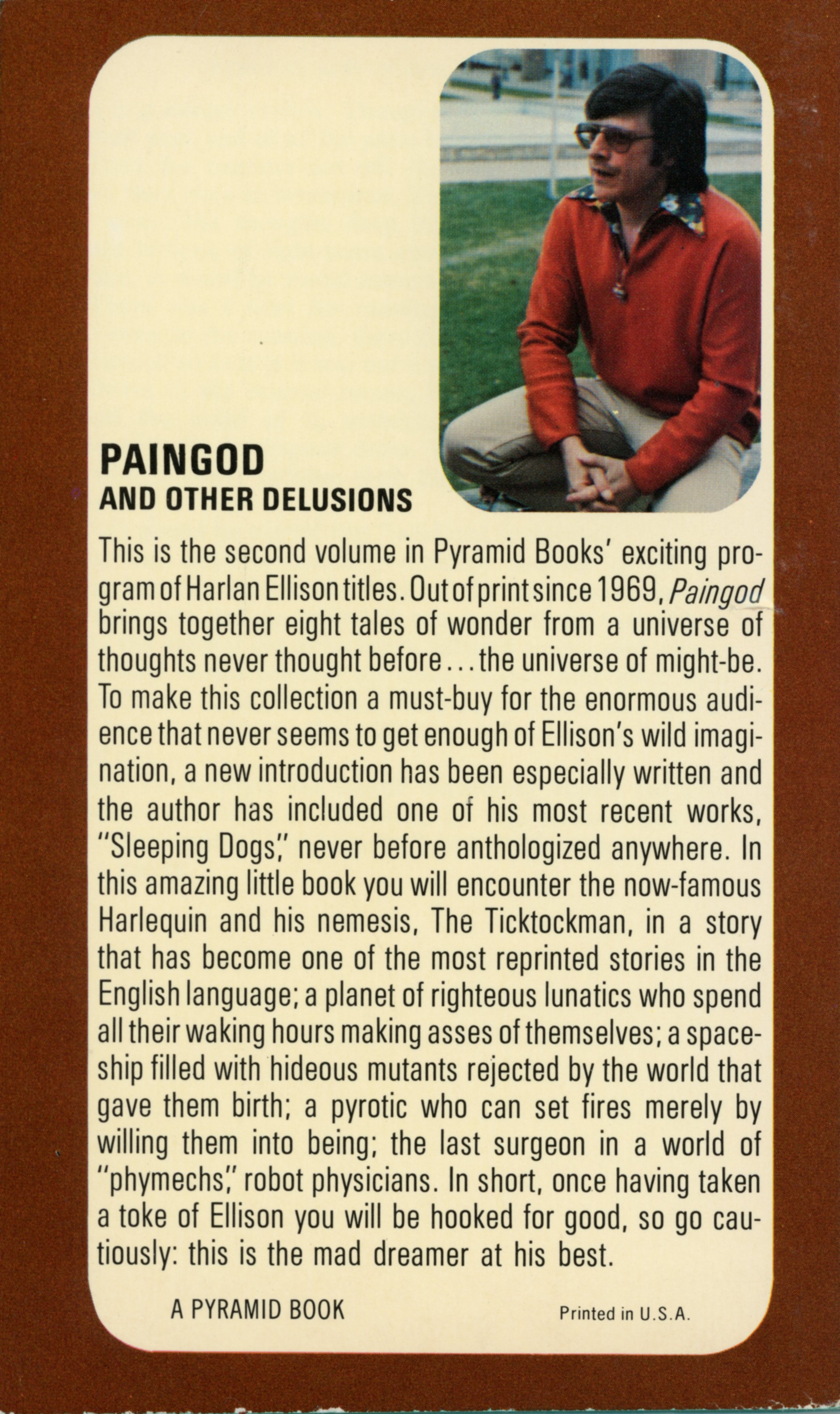 Paingod and Other Delusions by Harlan Ellison